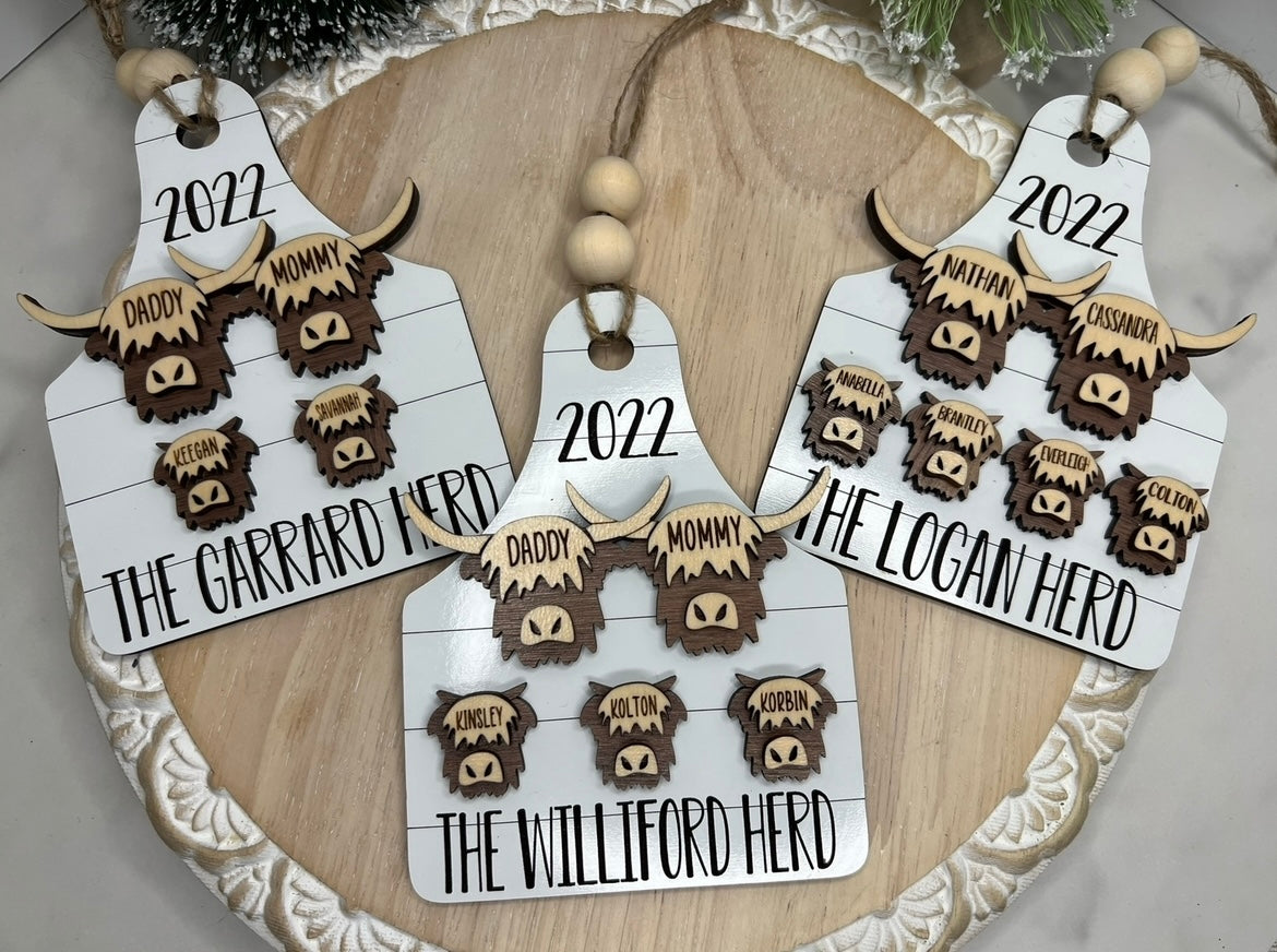 Cow Ornament