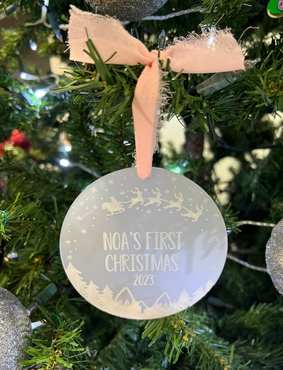 First Christmas Ornament