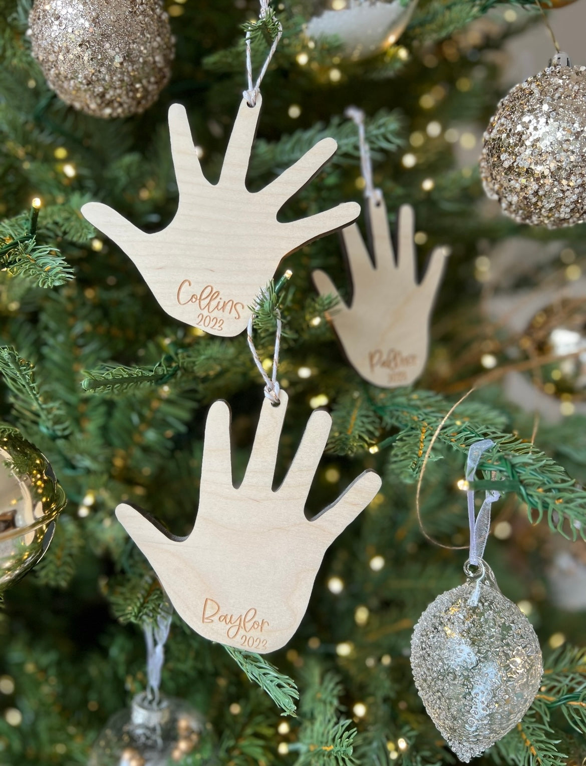 Handprint Ornament